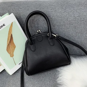 Moterų maišas 2020 naujas mados PU odos mados vientisos spalvos korpuso nešiojamas mados elegantiškas peties paprastas krepšys