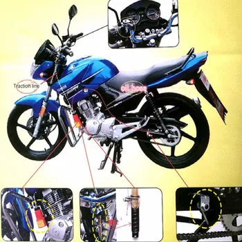 Motociklo grandinės lubricator pavaros grandinės komplektas cllutch svirtis ratai ratų diržai, tepimo automatinė nemokamas pristatymas