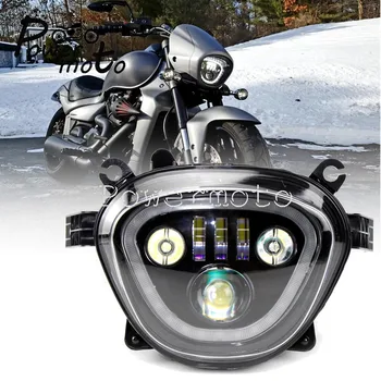 Motociklo LED Žibintai Veikia Šviesos Suzuki Boulevard C90 M90 M109 M109R BOSAS VZ1500 VZR1800 Įsibrovėlis Cruiser Lempos 06-19