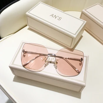 MS 2020 Nauji Akiniai nuo saulės Moterims Taškus UV400 Prekės Dizaineris Aukštos Kokybės Gradientas Saulės Akiniai Moterų oculos Su dėžute
