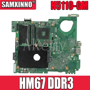N5110 plokštę Už DELL inspiron 15R N5510 N5110 nešiojamas mainboard KN-0G8RW1 0G8RW1 G8RW1 HM67 DDR3 Bandymo gerai N5110 mainboard