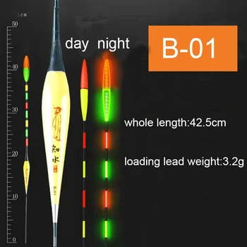 Naktinė Žvejyba Plaukti Elektros Plūdės LED Šviesos Plaukia Didelio Ryškumo Žvejybos Bobbers Aukštas Protingas Elektroninių Plūdės