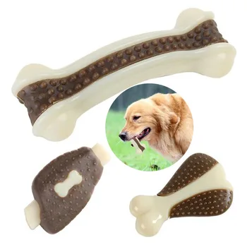 Naminių gyvūnų Žaislai, Kramtukai Kaulų Formos Molinė Stick Šunims Interaktyvus dantų šepetėlį Pakeisti Dantų Valymas Mažos Dideliems šunims