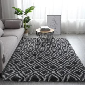 Namo kambarį, žurnalinis staliukas, kilimas bay lange tatamio kilimas margas kaklaraištis-dažų gradientas kilimų stačiakampio formos storas kilimas nuskaitymo kilimėlis