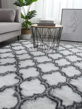 Namo kambarį, žurnalinis staliukas, kilimas bay lange tatamio kilimas margas kaklaraištis-dažų gradientas kilimų stačiakampio formos storas kilimas nuskaitymo kilimėlis