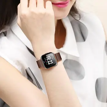 Nauja Fitbit Atvirkščiai sporto Žiūrėti Juostos Pakeitimas Magnetinis Užsegimas Nerūdijančio Plieno Dirželis Laikrodis Greitas montavimas, priedai