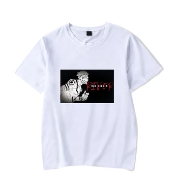 Nauja Japonų Anime Marškinėlius Džiudžiutsu Kaisen O-Kaklo vyriški T-shirt Moterims trumpomis Rankovėmis Tshirts Moterų Streetwear Tee Marškinėliai Dropship