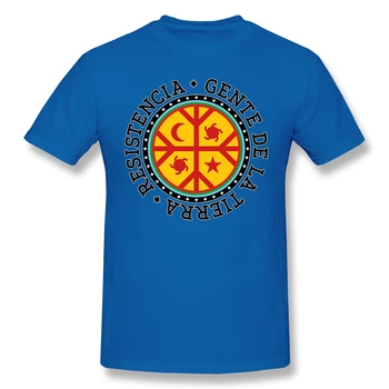 Nauja Vasaros Marškinėlius Mapuche Čilė, Pietų Amerika T-Shirt Medvilnės Amerikiečiai Ofertas Viršų