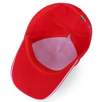 Naujas 1pc logotipą siuvinėjimo kepuraičių Unisex atsitiktinis medvilnės trucker bžūp Reguliuojamas tėtis skrybėlės 