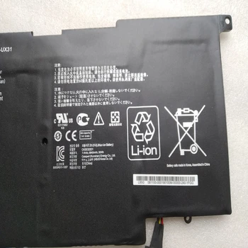 Naujas C22-UX31 Už ASUS ZenBook UX31 UX31A UX31E Ultrabook UX31E-DH72 UX31A-R4004H C21-UX31 C23-UX31 Originalus Laptopo baterijos 50Wh