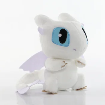 Naujas Dragon Lėlės Pliušinis Žaislas Šviesos Naktį Apsinešęs