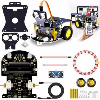 Naujas! Keyestudio Mikro:tiek Mini Smart Robotas Automobilių V2.0 Arduino (Ne Micro:tiek Pagrindinės plokštės)