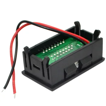 Naujas LED Indikatorius 12V Švino rūgšties Baterijos Talpa Testeris Voltmeter Atvirkštinio Apsauga, Nemokamas Pristatymas su Kelio Numeris 10000865