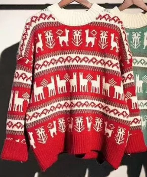 NAUJAS Moterų Džemperis Moterims žiemos megztinis mezgimo overszie ilgomis Rankovėmis Mergaitėms Viršūnes Laisvi megztiniai Megzti Viršutiniai ploni sexy