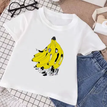 Naujas Naujiena T-marškinėliai Berniukams 2020 Gorila Meilė Bananų Gėlių Berniukas Tshirts Vaikai Harajuku linksma Mergina Marškinėlius Vaikų trumpomis Rankovėmis Mielas