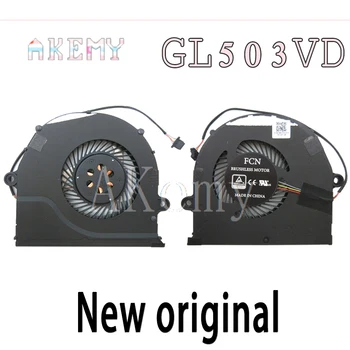 Naujas originalus cpu aušinimo ventiliatorius FCN FK6P DC5V 0.5 ventiliatoriaus aušintuvas FCN4VBKLFAJN10 VENTILIATORIUS Asus ROG FX503 FX503VD GL503VD GL503V