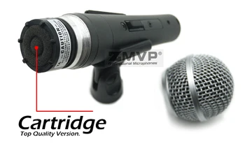 Naujas Paketas!! Klasės Kokybės SM58S Profesinės Laidinis Mikrofonas SM58SK su įjungimo/IŠJUNGIMO Jungiklis, veikimo Gyventi Vokalas Karaoke