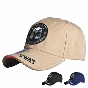 Naujas prekinis ženklas Vyrams Erelis SWAT Taktinis Beisbolo kepuraitę Armijos Snapback Skrybėlę Medvilnės Kaulų Reguliuojamas Vyrų Lauko JAV karinio jūrų Laivyno Snapback Cap Gorras