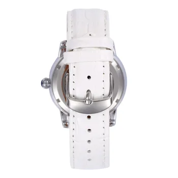 Naujas SHENHUA Riešo Žiūrėti Moterų Skeletas Automatinis Mechaninis laikrodis moterų kalnų krištolas Mechaninė ponios laikrodis Mergina Dovana
