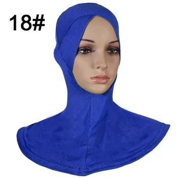 Naujas Stilius Modalinis vieną Crossover Musulmonišką Hidžabą Islamo Vidinis Kepurės Underscarf Sporto Skrybėlės HM204