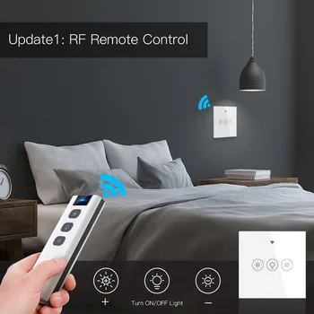 Naujas WiFi RF Smart Šviesos stiprumą 2/3Way Muilti-Kontroliuoti Smart Gyvenimas/Tuya APP Kontrolės Darbai su Alexa 