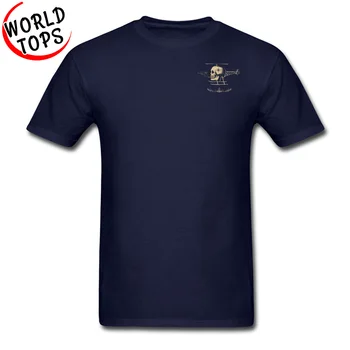 Naujausias Bordo Cool T Marškinėliai Vyrams Skullicopter Pilotless Orlaivių Kaukolė Plokštumos Grafinis Tee-Shirt Rock N Roll Populiarus T-Shirt Cool