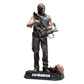 NAUJI karšto 15cm The Walking Dead Season 8 Rick spausdintuvai priežiūra Daryl Dixon Negan veiksmų skaičius, žaislų surinkėjas Kalėdų dovana lėlė su dėžute