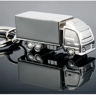 Naujovė sunkvežimių pultelio klavišą grandinės lydinio raktų pakabukai dovana, raktų žiedas !