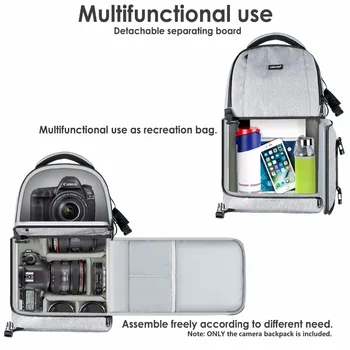 Neewer Diržas Fotoaparato Krepšys - Fotoaparato krepšys su Kuprine ant pečių DSLR ir Mirrorless Fotoaparatai (