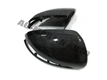 Nekilnojamojo anglies pluošto šoninis veidrodis apima galinio vaizdo veidrodis kepurės su įrašų Mercedes-Benz C E S E G klasės W205 W213
