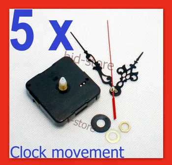 Nemokamas pristatymas 5vnt/daug 12MM Kvarcinis Laikrodis Judėjimo Rinkinys Veleno Mechanizmo veleno su rankomis