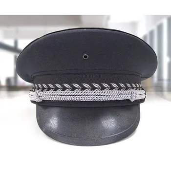 Nemokamas pristatymas naują saugumo drabužiai ir jų priedai, apsaugos darbuotojas, skrybėlės & kepurės vyrų karinės kepurės vyrų policijos skrybėlės