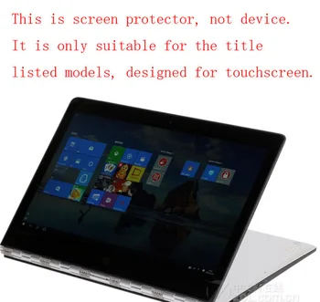 Nešiojamas Anti-Glare Matinis/Skaidrus Ekrano apsaugų padengti Lenovo Yoga 13 900/Joga 900-13 13.3-colių jutiklinis ekranas