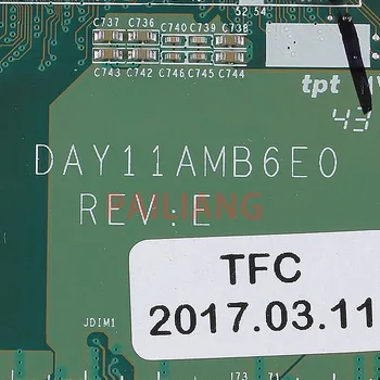 Nešiojamas plokštę HP PAVILION 17-F I5 PC Mainboard DAY11AMB6E0 visą tesed DDR3