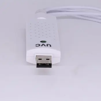 Nešiojamų Easycap USB 2.0 Audio Video Užfiksuoti Kortelės Adapteris į VHS į DVD, Video Capture For Win7/8/XP/Vista