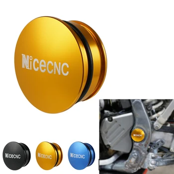 NICECNC Motociklo Kairėje Įdėkite Dangtelį Plug Guard Bžūp Suzuki DRZ 400S 400SM DRZ400 E S M DRZ400E DRZ400S DRZ400SM 00-20