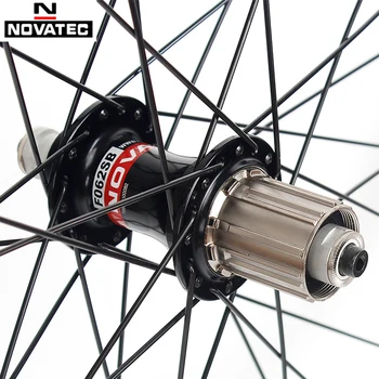 Novatec 26 colių Kalnų dviratį aširačio A141SB F062SB Aliuminio lydinio ratlankiai V stabdžių 4 guolių 7-11speed 32H dviračių Ratus