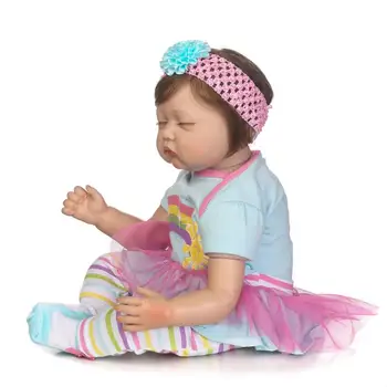 NPK Silikono Atgimsta Boneca Realista Kūdikių Lėlės Mados Baby Vaikų Gimtadienio Dovana Bebes Reborn Lėles Vaikams, Žaislai