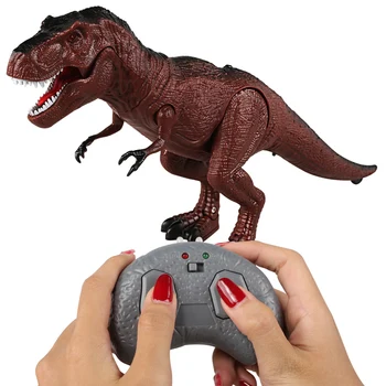 Nuotolinio Valdymo Dinozauras Žaislas Balso Mirgėjimas Akyse Juda Burnos Belaidžio Pet-m15