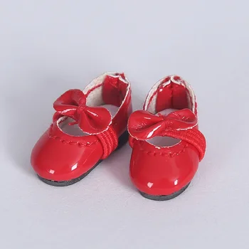 Ob11 kūdikių bateliai bowknot odiniai batai 1/12 BJD TGS paprasto kūno lėlės batai Lėlės Priedai