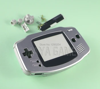 OCGAME naujas pilnas Korpusas su Lukštais Padengti+Ekranas Objektyvas +Klijuoti Etiketės visiškai mygtuką ir varžtai Gameboy Advance GBA Konsolės