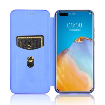 Odinis Magnetinis P Smart S Z Plius 2020 M. 2021 M. 2019 Atveju, Huawei P40 30 P20 Mate 30 40 Pro Lite E Anglies Pluošto Kortelės Telefono Dangtelį