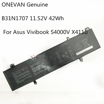 ONEVAN Originali B31N1707 Nešiojamas baterija ASUS VivoBook S14 S410UQ S410UN S41OUN S4100V S4100VN S4200U X411UA X411UF X411UN X411UQ