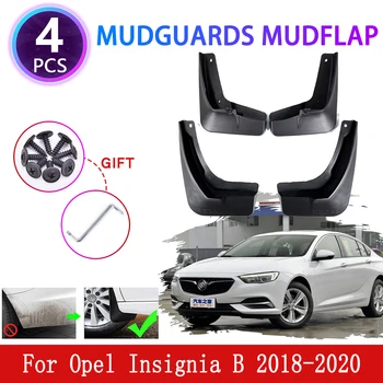 Opel Vauxhall Insignia B MK2 2018 2019 2020 Purvasargių Mudflaps Sparnas Purvo Atvartu Splash Apsaugai Apsaugoti Galiniai Varantys Priedai