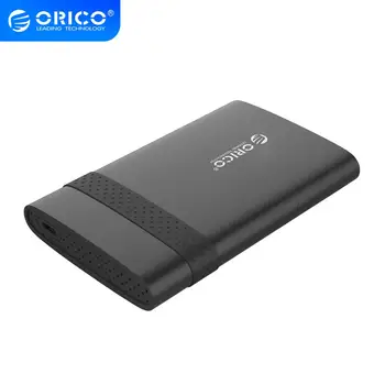 ORICO 2,5 colio Tipo-C Mobiliojo Standžiojo Disko Dėžutė USB3.1 HDD talpyklų Nemokamai Įrankiai SSD/HDD Windows/Mac