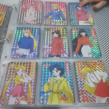 Originali Limited Edition Japonijos Anime TCG Sailor Moon Kortelių Kolekcijas Pretty Girl Warrior 2 Sezonas Flash Card Visa Korteles 55