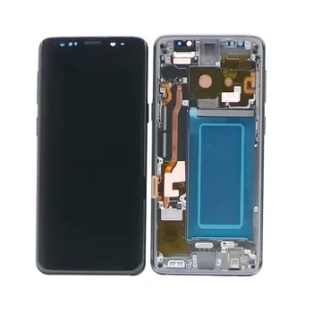 Originalus AMOLED S9Plus LCD Samsung Galaxy S9+ S9 PLUS G965 G965F SM-G965F/DS Lcd Ekranas Jutiklinis Ekranas Skaitmeninti Asamblėja