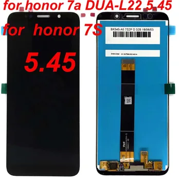 Originalus Juoda/Balta Huawei honor 7S 2018 LCD Ekranas + Touch Ekranas skaitmeninis keitiklis Asamblėjos + Įrankiai Huawei honor 7a DUA-L22