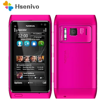 Originalus Nokia N8 mobilusis telefonas, 3G, WIFI, GPS 12MP Touchscreen 3.5