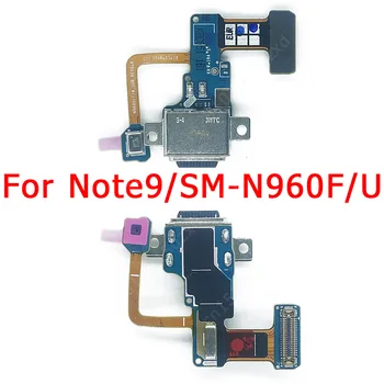 Originalus USB Mokestis Valdybos Samsung Galaxy Note 10 Lite Note10 10Lite Apmokestinimo Uosto N770F Doko Jungtis, Flex Atsarginės Dalys
